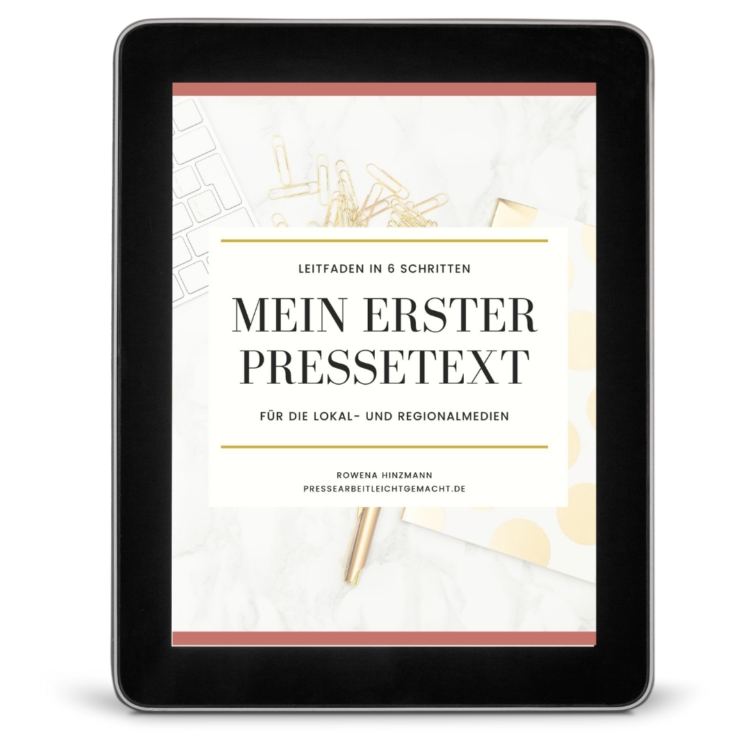 Tablet mit Coverbild
